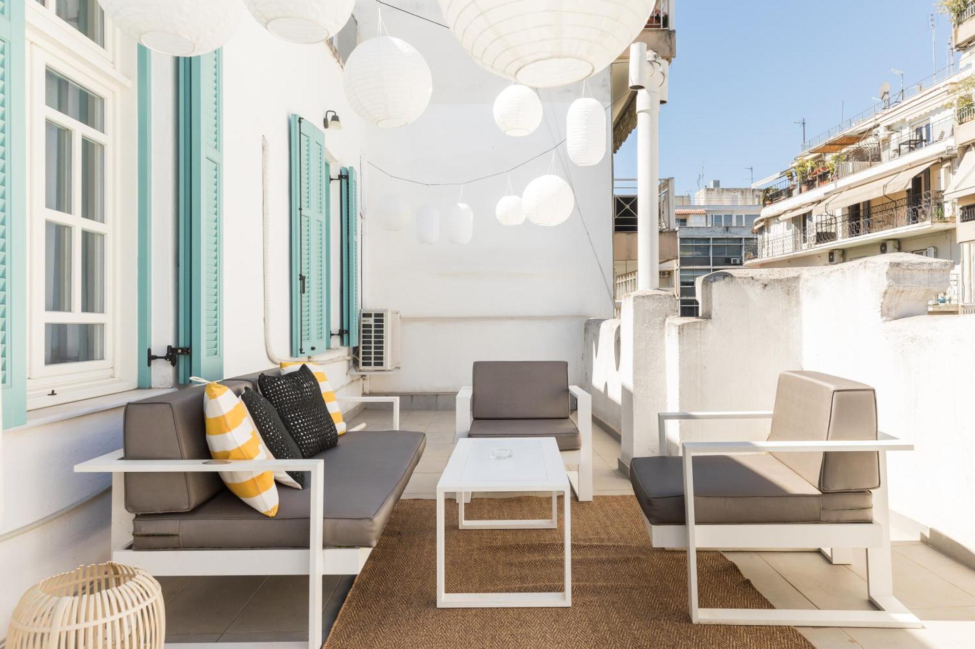 Zoe By Halu! Lovely Penthouse In The Center Tessalónica Exterior foto